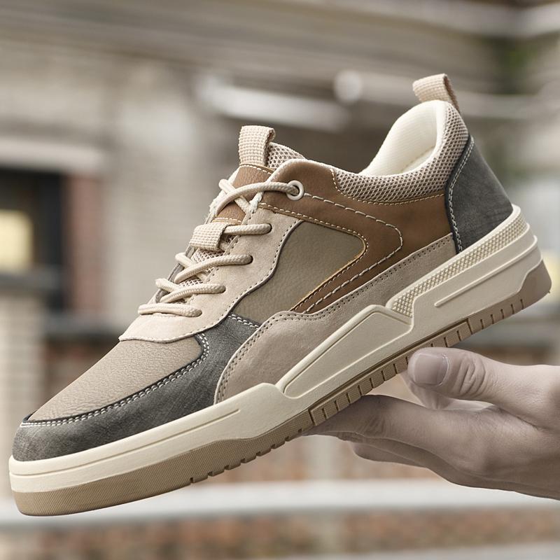 British Style Genuine Leather Men Shoes Trend Comfortable Casual Shoes Moccasins Men Flats Shoes