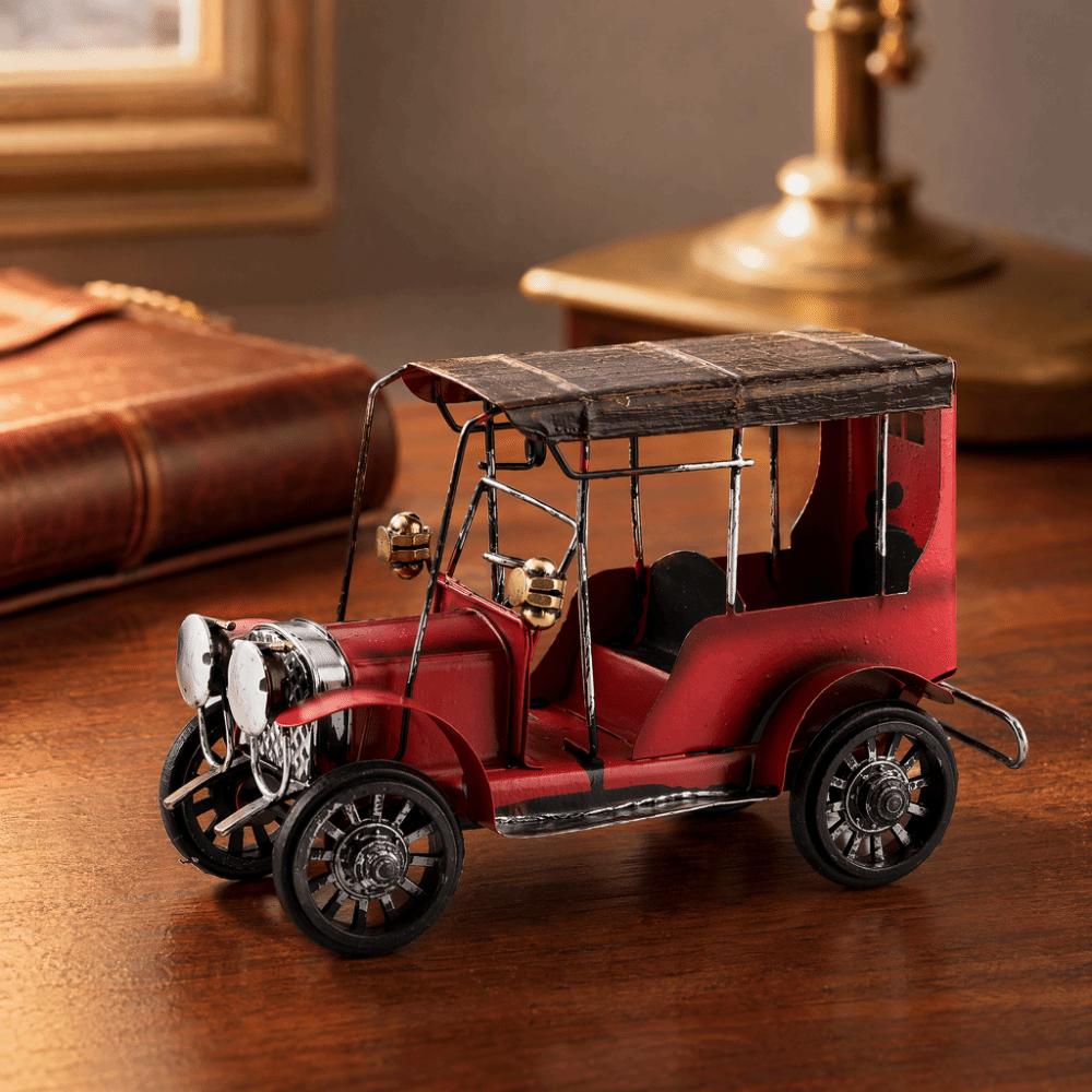Miniature Classic Car Model Iron Car Desktop Decor Miniature Car Model Living Room Decor