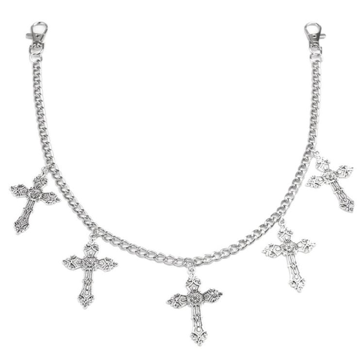 Сексуальная Цепочка на Штаны Для Танцоров Панк Эбой Харадзюку Джинсы Боковая Панк Цепь