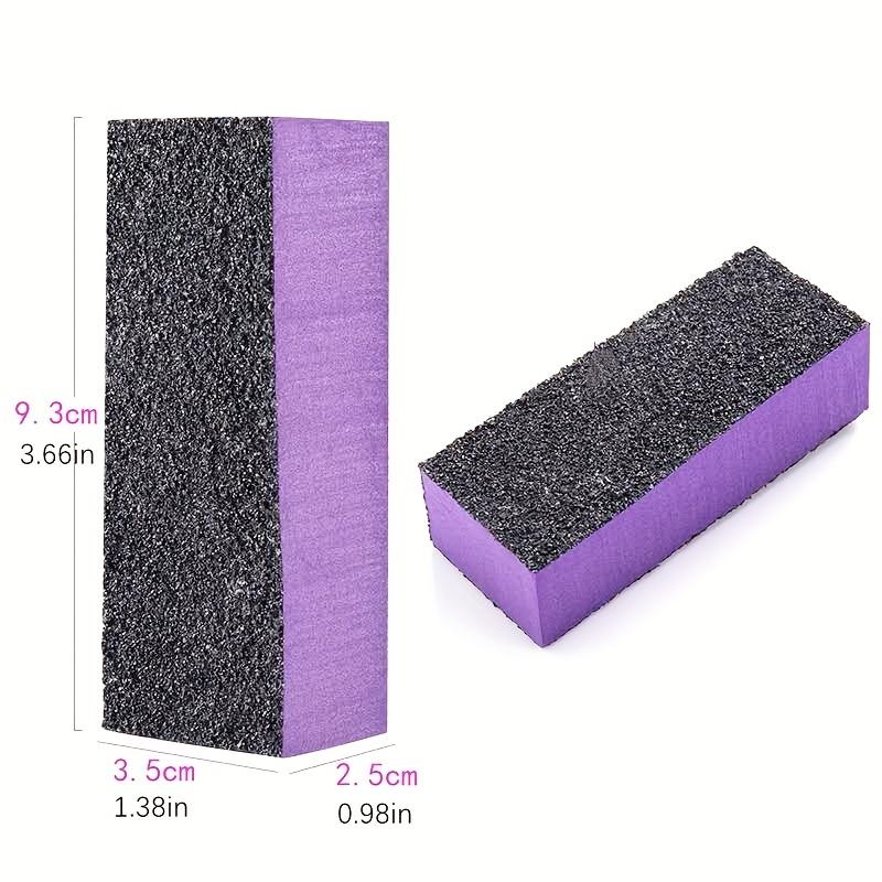 Purple Nail Buffer Block for Polishing and Shaping Nails