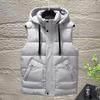 Autumn/Winter Men's Stylish Loose Cotton Vest - Trendy, Warm, Thickened Jacket