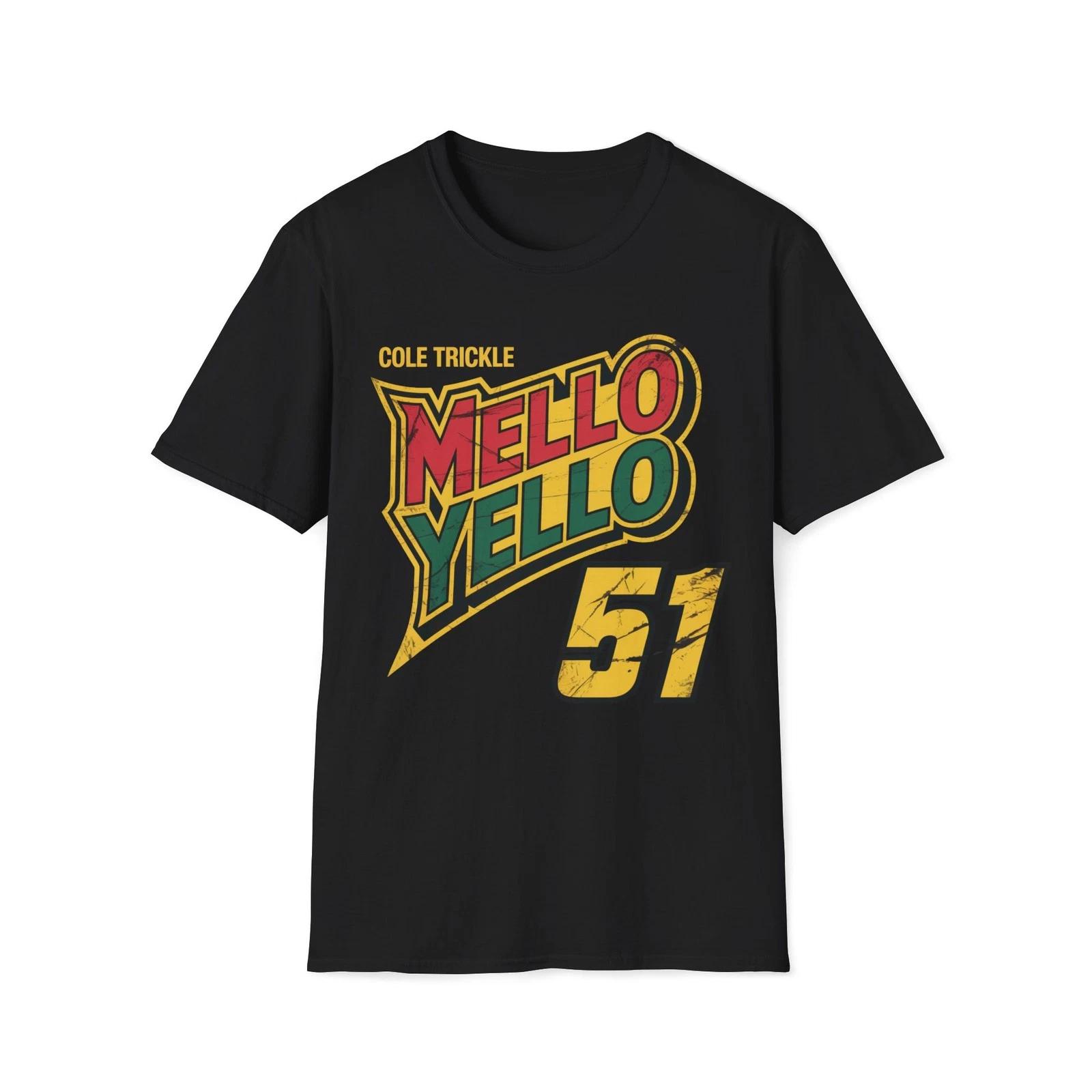 Cole Trickle Mello Yello #51 T-Shirt | Days of Thunder Unisex Softstyle Tee S
