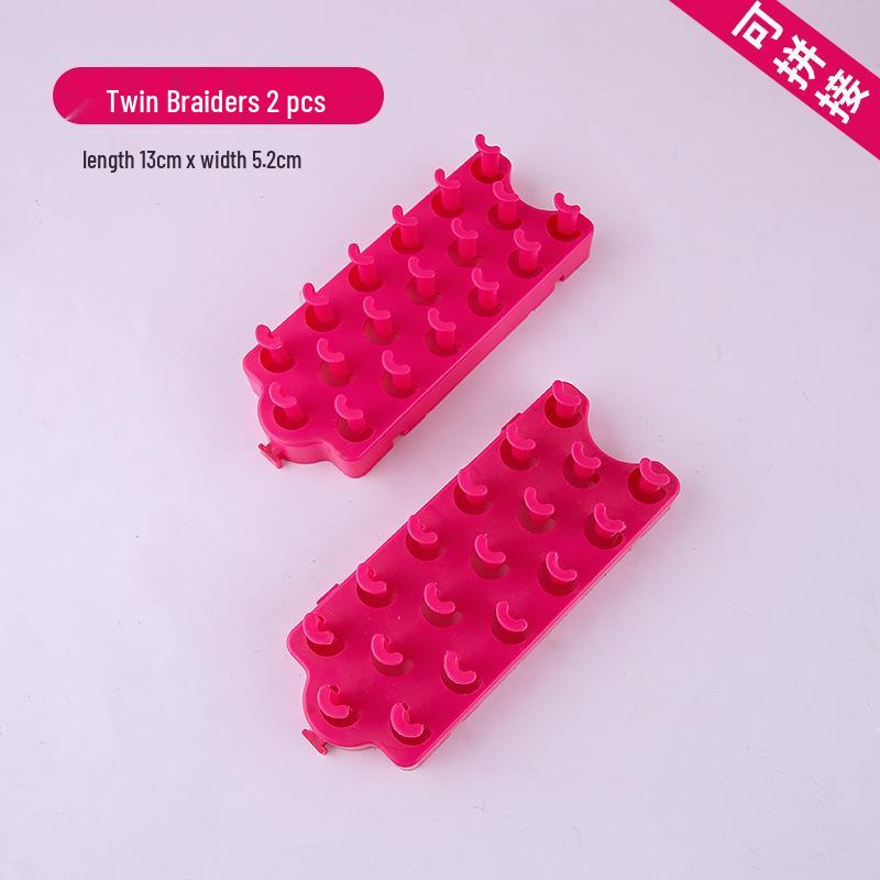 

Rainbow DIY Rubber Band Bracelet Weaving Kit with Plastic Crochet Hook