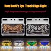 Eye Side Marker Lights Metal Waterproof 24V Bright Side Marker Lights Truck Vehicle Light Driving Safety Led Signal Fog Lights