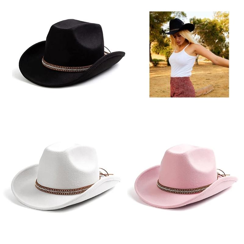 Cowboy Hat Casual Knight Hat Disco Prom Props for Bachelorette Party