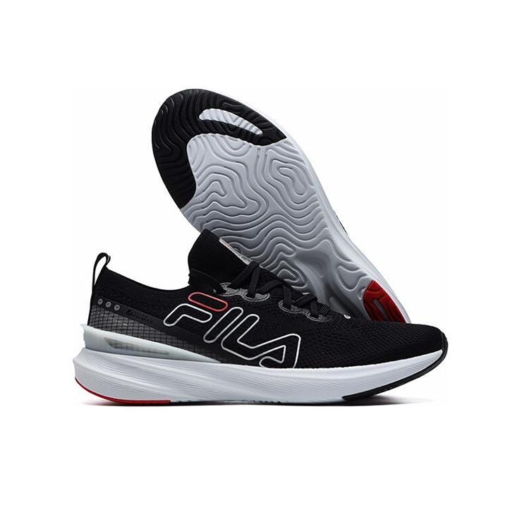 New FILA Athletics BreathableLow Running Shoes Black Women's A12W122202FBK
