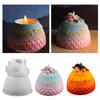 Resin Jar Molds with Lid Silicone Case Molds for DIY Candle Holder Jewelry Jar Resin Craft Epoxy Resin Casting Mold
