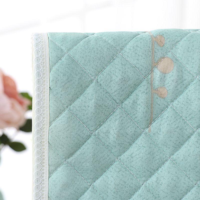Lace Wave Lace Chair Cover Thickened Dining Table Seat  Cushion European Style Large Flower Table Cloth Integrated Chair Mat