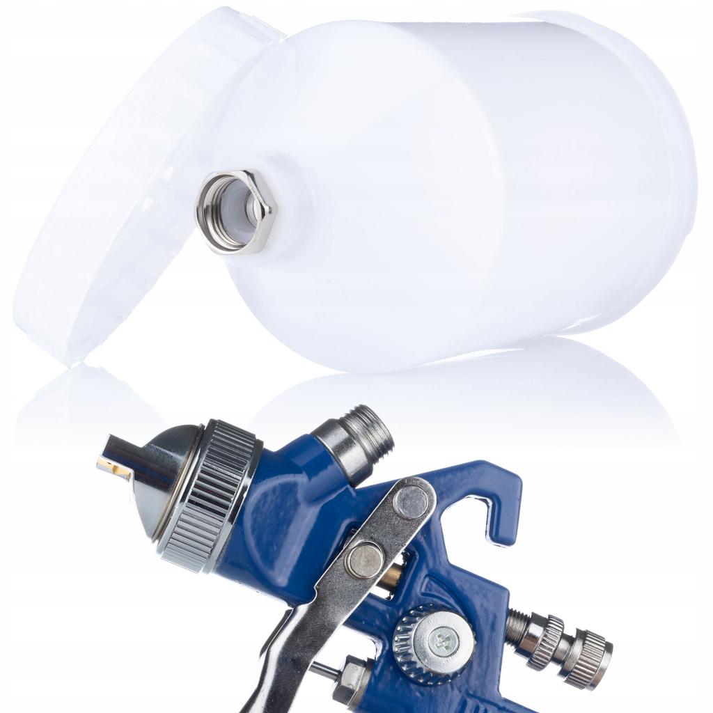 Rosfix Zbiornik 600ml Do Pistoletu Lakierniczego HVLP – Wysoka Jakość | Odporny Na Chemikalia | Ergonomiczny Design