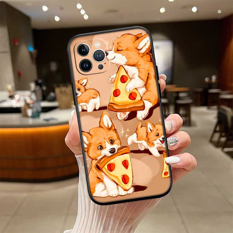 RE20 Niedlicher Corgi Hund Neue High-End Hülle Handyhülle für Redmi Note 8 9 Pro Max 9S 9T 9C NFC 8T 8A 10A A4