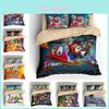 Conjunto de Roupa de Cama Premium Estilo Nórdico Personalizável de Três Peças Com Estampa Digital Para Conforto Luxuoso