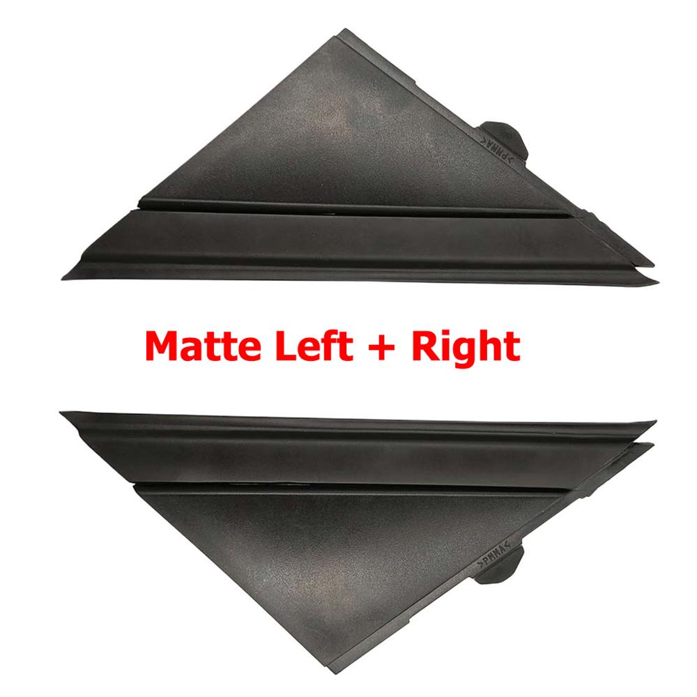 

Car Molding Door Mirror Triangle Plate Cover For FIAT 500 2012-2017 1SH17KX7AA 1SH16KX7AA Matte Texture L R