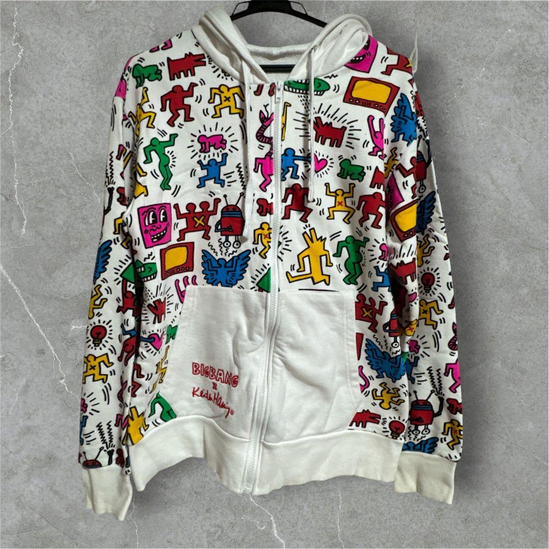 [Б/У] Худи BIGBANG x Keith Haring
