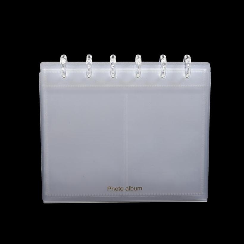 Desktop Standing Calendar Photo Album 3inch/4inch DIY Photocard Holder Decor Simplicity Idol Card Picture Display-10 Page-20 Pockets