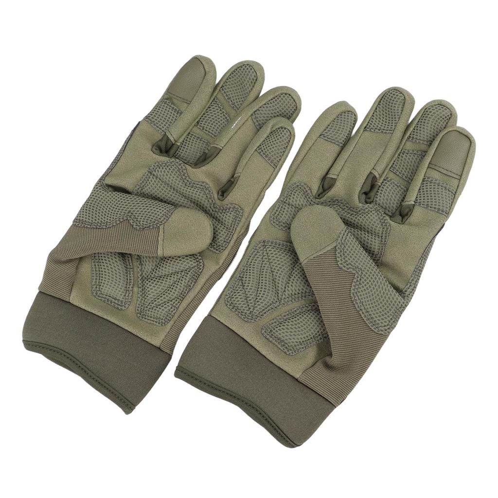 Klettern Handschuhe Sensitive Touch Einstellbare Verdickt Nylon EVA Antislip Grün Padded Palm Klettern