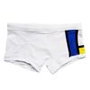 UXH Men's Patchwork Multicolor Briefs - Sleek, Sexy, and Anti-Exposure Beachwear.