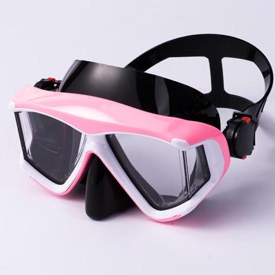 Longchan Adult Large Frame Silicone Snorkeling Mask