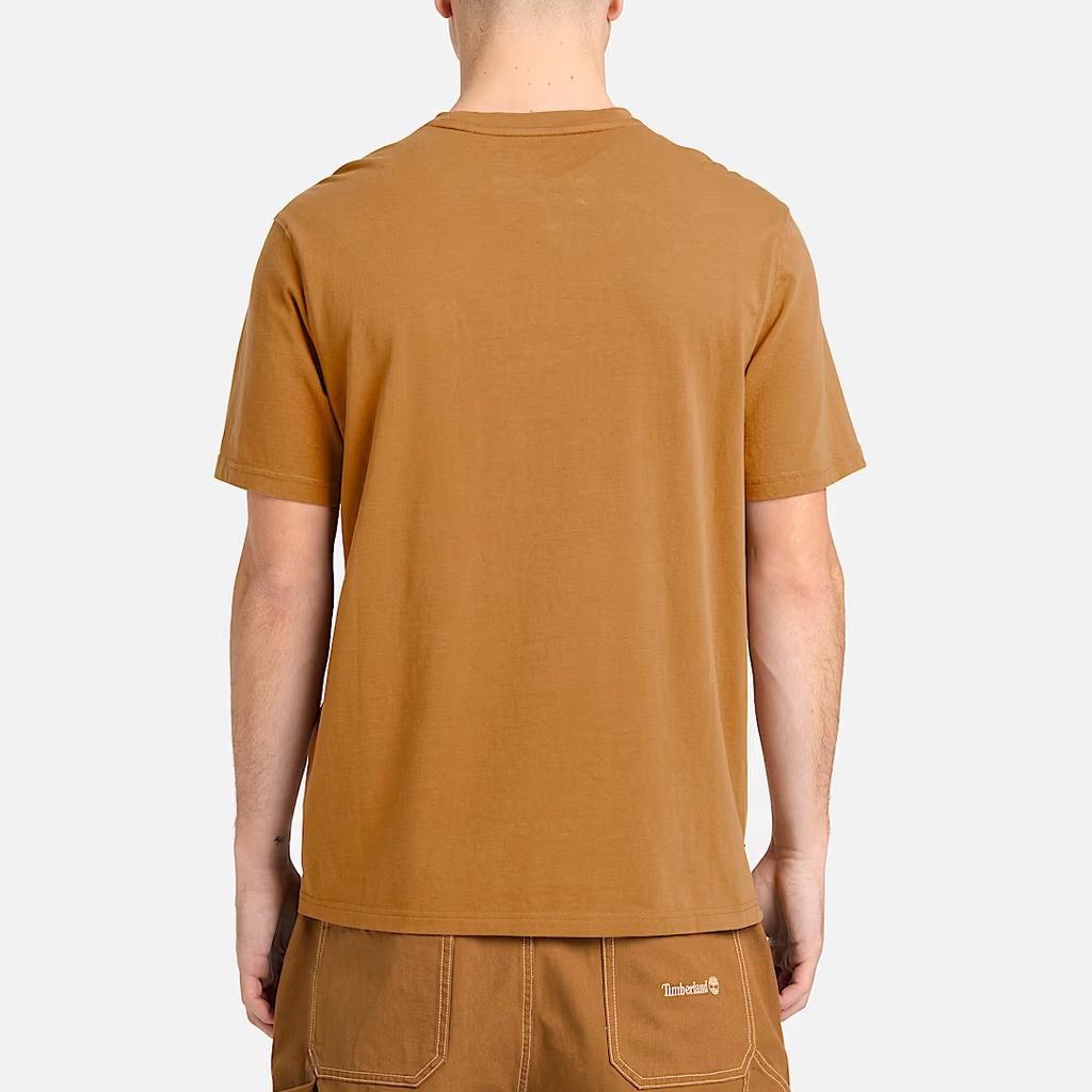Timberland Washed Embroidered Vintage Crew Neck Short Sleeve T-Shirt Men Tops TB0A6669-P47