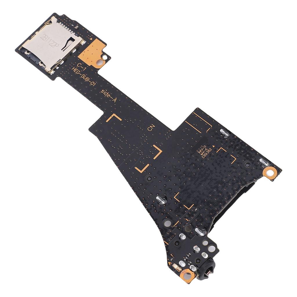 Card Reader Replacement for     HEG-001 Console Game Card Read   Memory Card Slot PCB Module with Headphone  