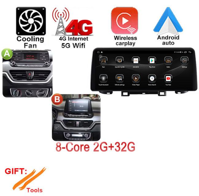 

12,3-дюймовый Android 14 для Kia Sportage 2018-2019 Автомобильный Радио Видео Интеллектуальная Система Навигации GPS Сенсорный Экран Стерео Авто