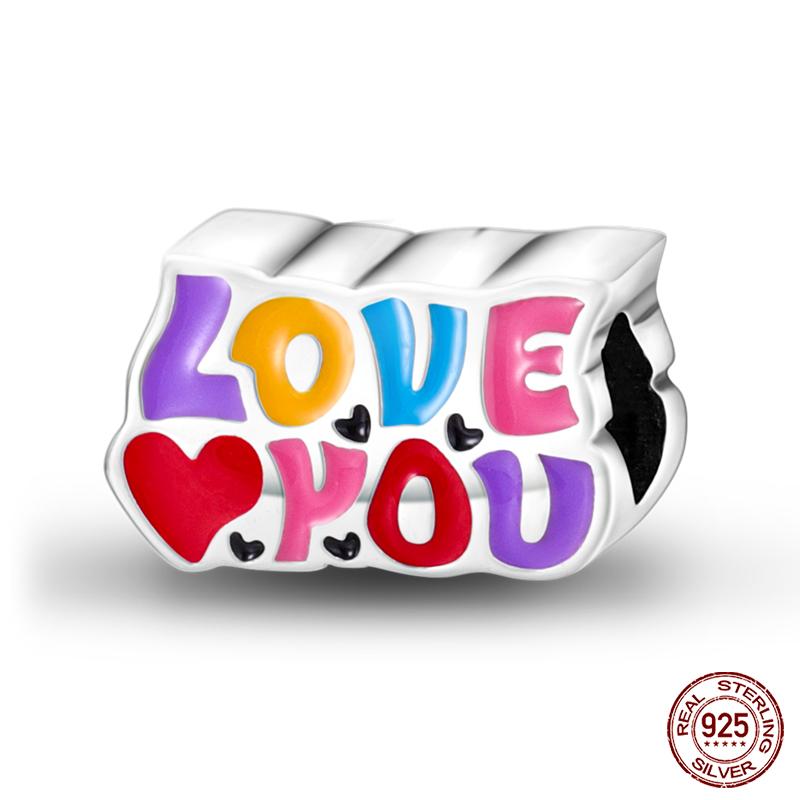 100% Copper Love Strawberry Cherry Red Series Charm Beads For Brand Original Bracelet Diy Fine Jewelry Gift