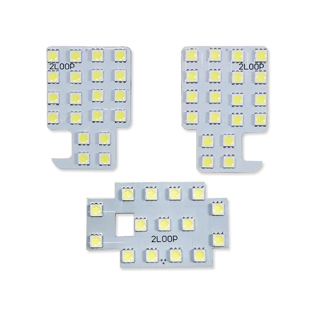 2LOOP 3 Chip SMD 3-teilige bewegliche Leinwand LA800S LA810S LED-Raumleuchte - Glühbirnenfarbe