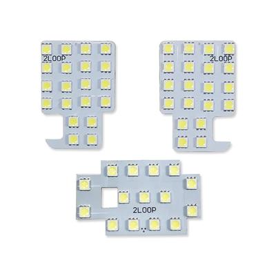 2LOOP 3 Chip SMD 3 Piece Moving Canvas LA800S LA810S LED Room Lamp - Light Bulb Color
