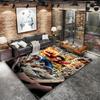 Monkey D Luffy Carpet Rug For Living Room Bedroom Home Sofa Decoration,kids Play Nonslip Floor Mat