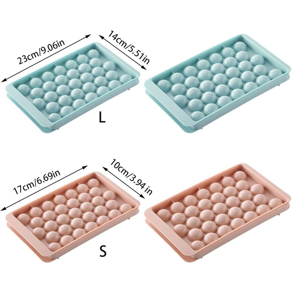 Ice Ball Summer Ice Cube Tray with Lid Ice Bucket Food Grade Ice Cube Maker  Bar