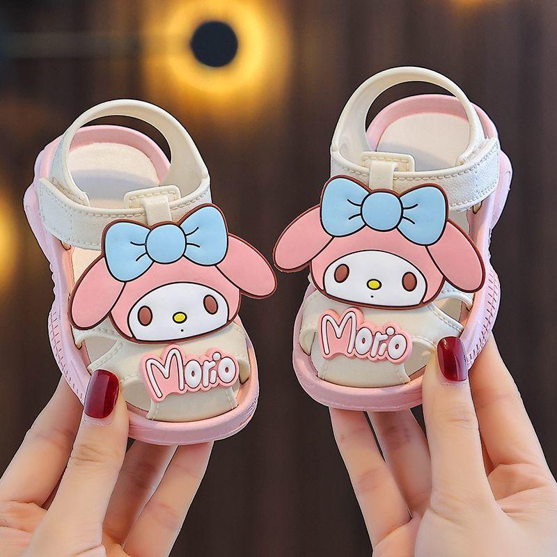 New toddler shoes for girls0-3Summer non-slip soft-soled sandals for toddlers