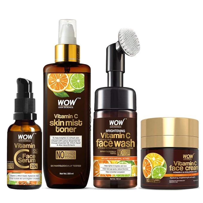 

WOW Skin Science Ultimate Набор для лица с витамином С | 430мл