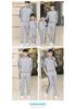 Spring/Autumn 2019 Family Matching School Uniform Cardigan Sportswear Set for Three