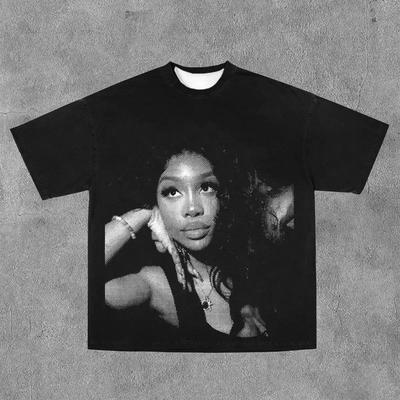 Tricou Imprimat cu Model Personaj Hip-hop American Casual Fashion Supradimensionat Harajuku Gothic Retro Tricouri Unisex Top Y2k