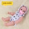 30cm Reborn Baby Girl Doll - Soft Vinyl Soothing Toy for Children