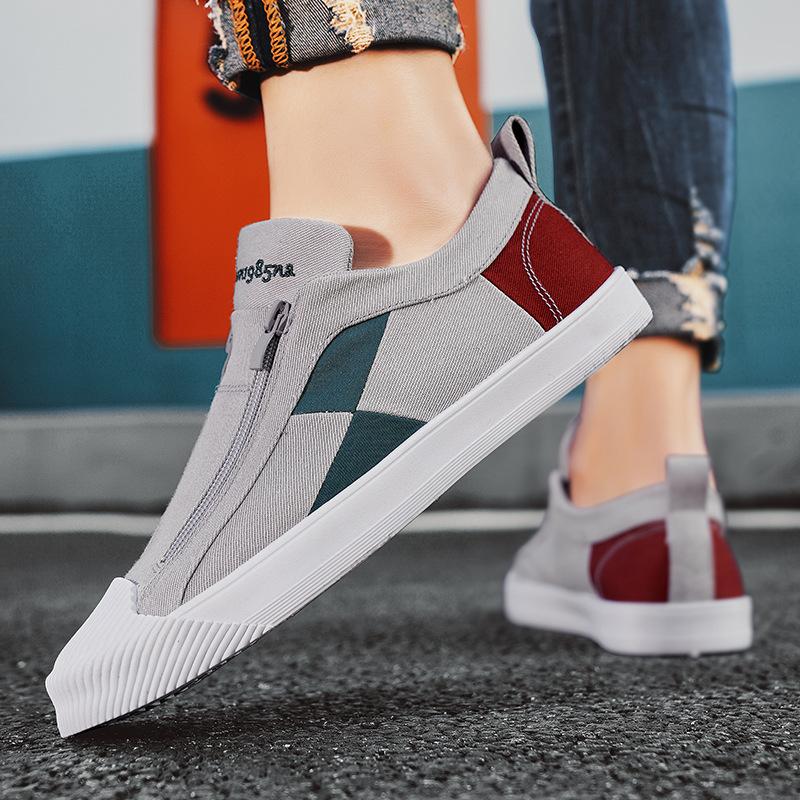 New Luxury Men's Sneakers Breathable Sports Running Shoes Fashionable and Versatile Casual Canvas Shoes Zapatos Para Hombres