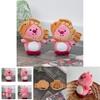 Cute Beaver Plush Toy Keychain Pendant With Soft Short Plush Wholesale Hanging Decoration For Bags