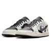 Jordan Air Jordan 1 Low top Vintage Basketball Shoes Men's White Black IH0649-021(Team181-)
