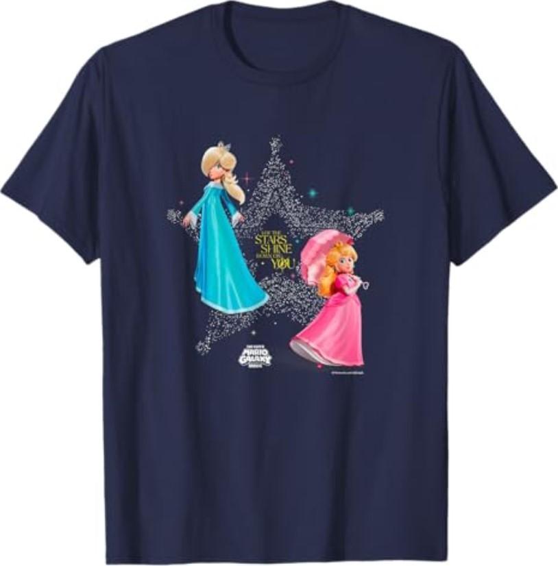 The Super Mario Galaxy Movie Starry Princess Duo T-Shirt S разноцветный