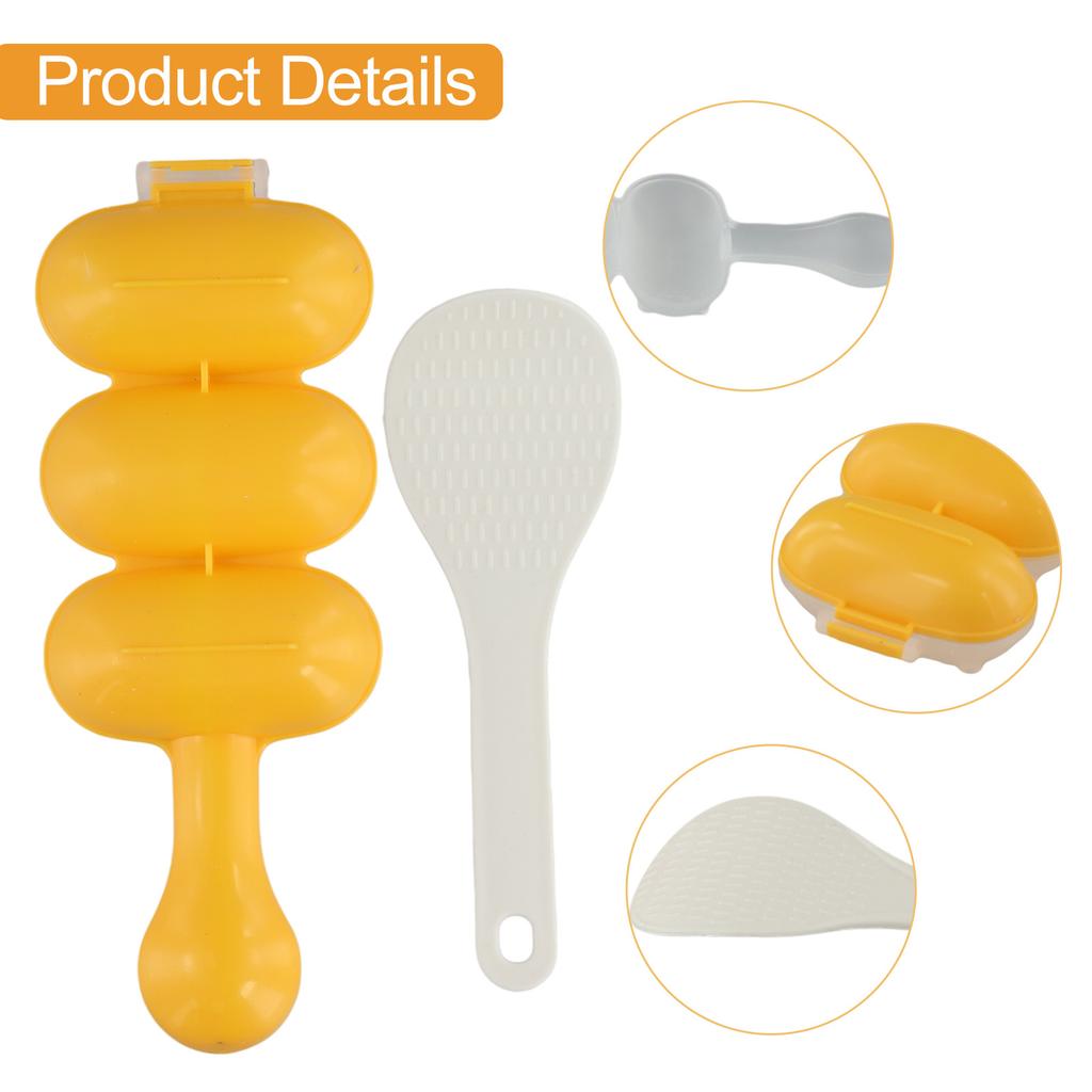 Easily Create Tasty Sushi Balls Anywhere with This Portable Rice Shaping Tool