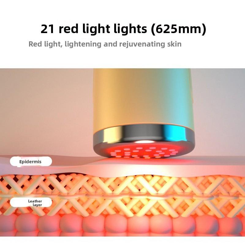 New Red LED Light Rejuvenation Beauty Instrument Far Infrared Warm Liftingaction Introducing Wrinkle Removal Care Instrument