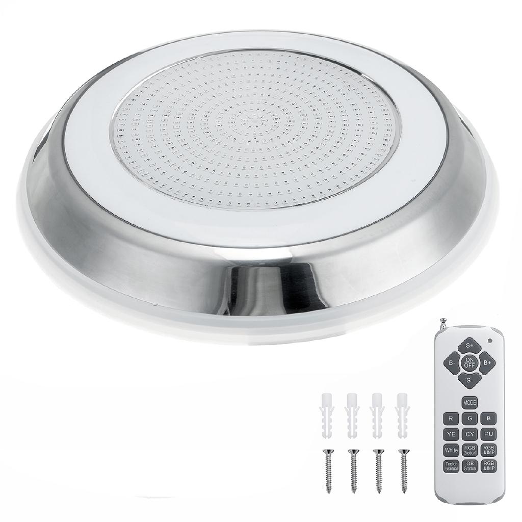 55W DC12V 531LED RGB Swimming Pool Light Underwater IP68 Waterproof LED Light Multi-Color Zwembad Lamp with Remote Control