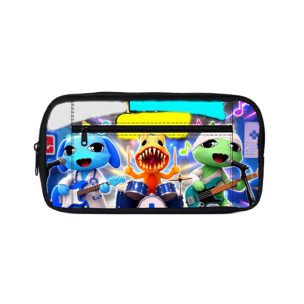 Animal Themed Pencil Case for Students - Pen Pouch for School Supplies