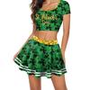 Plaid Short Skirt Suit - Women's St. Patrick's Day Casual European & American Style (2026)