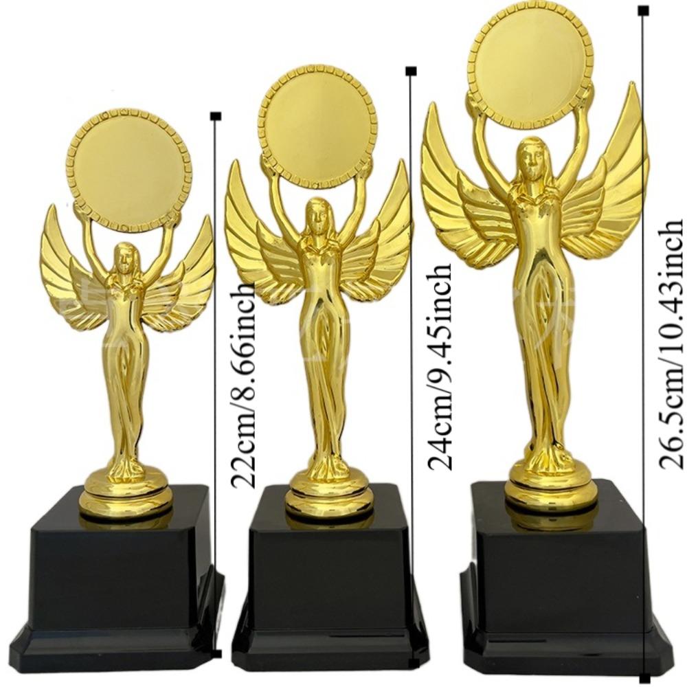 Golden Reward Prize Cup Plastic Winner Award Trophy Toy  Children Sports Award Prize