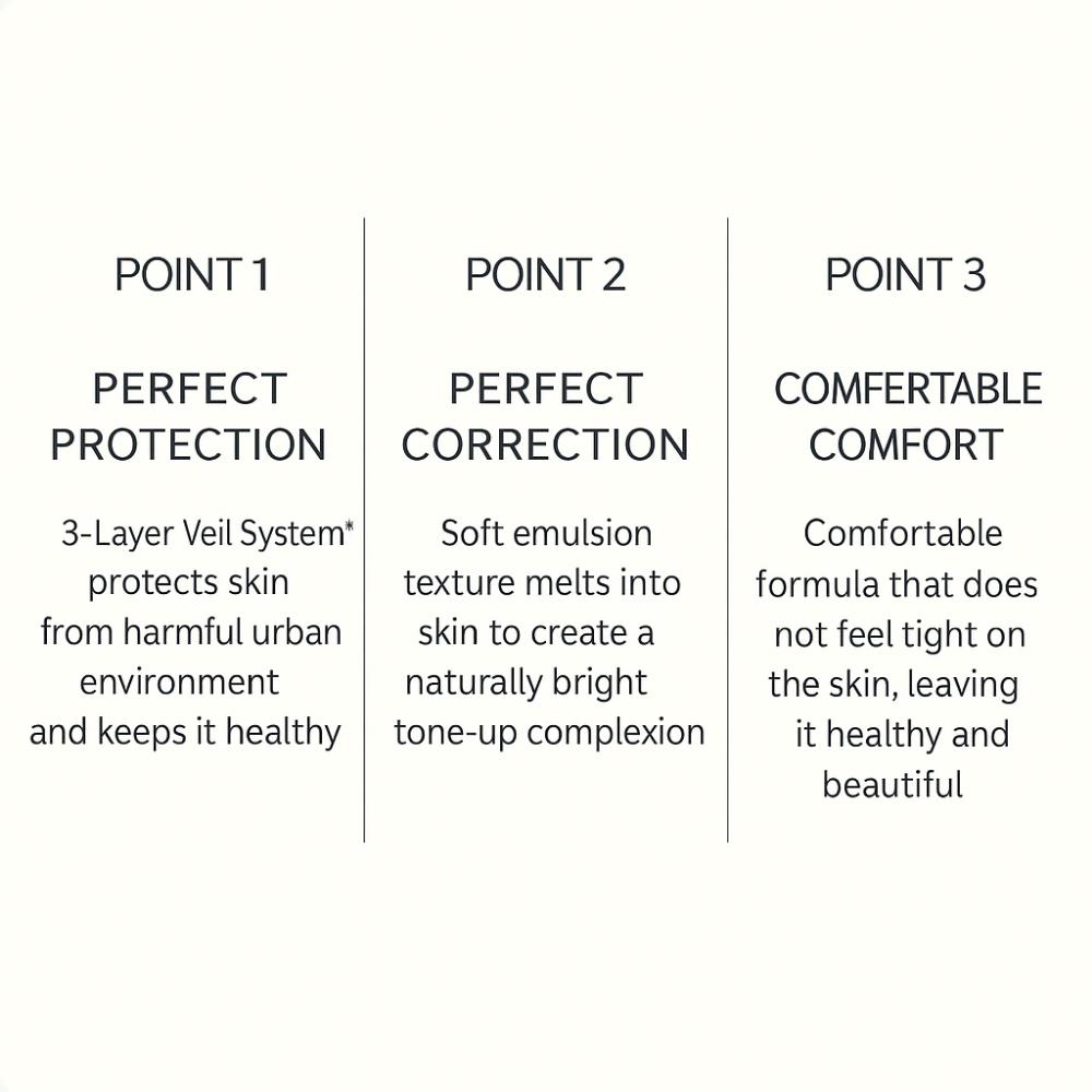 SULWHASOO Perfecting Veil Base - Light Purple (30ml) SPF29 / PA++