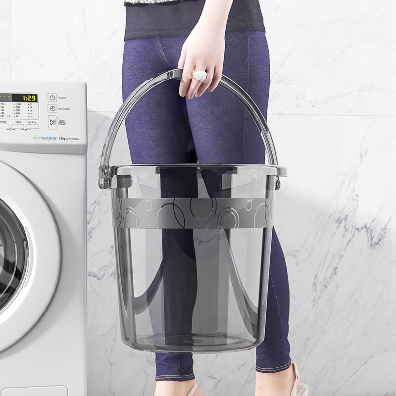 Household Plastic Water Bucket & Basin Set