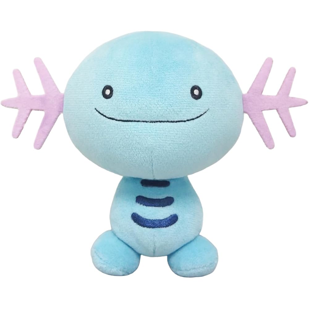 

Sanei Boeki Pocket Monster All Star Collection Wooper Plush Toy 11x14x15.5cm Pokmon Soft Stuffed Animal