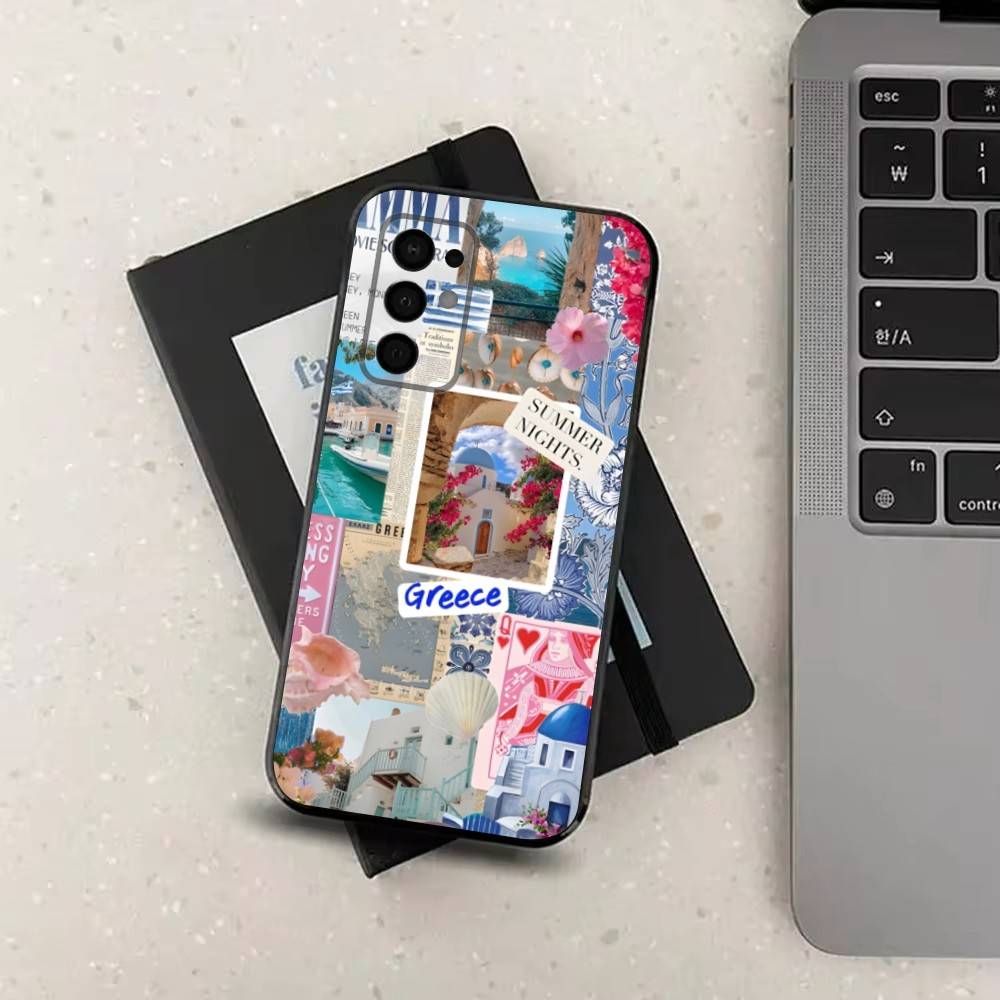 

Aegean Sea Art Greek For Samsung Galaxy A53,31,52,72,41,22,73,32,71,Note,J7,8,9,5G Soft Black Silicone Phone Case SamsungNote10Pro