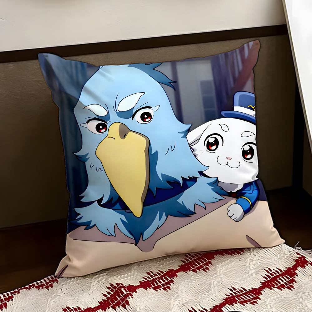 Anime SShangriLa Frontier Cushion Cover Reversible Soft Durable Pillow Cover Home  Car MultiScene Use for Daily Comfort