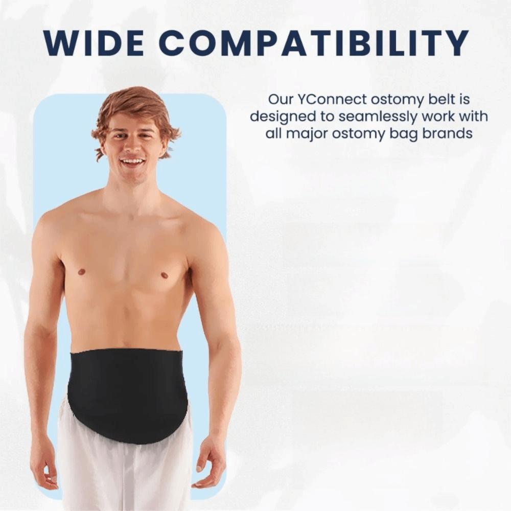 High Flexibility Stoma Support Belt Soft Breathable Ostomy Pouch Protector Swimming Sports